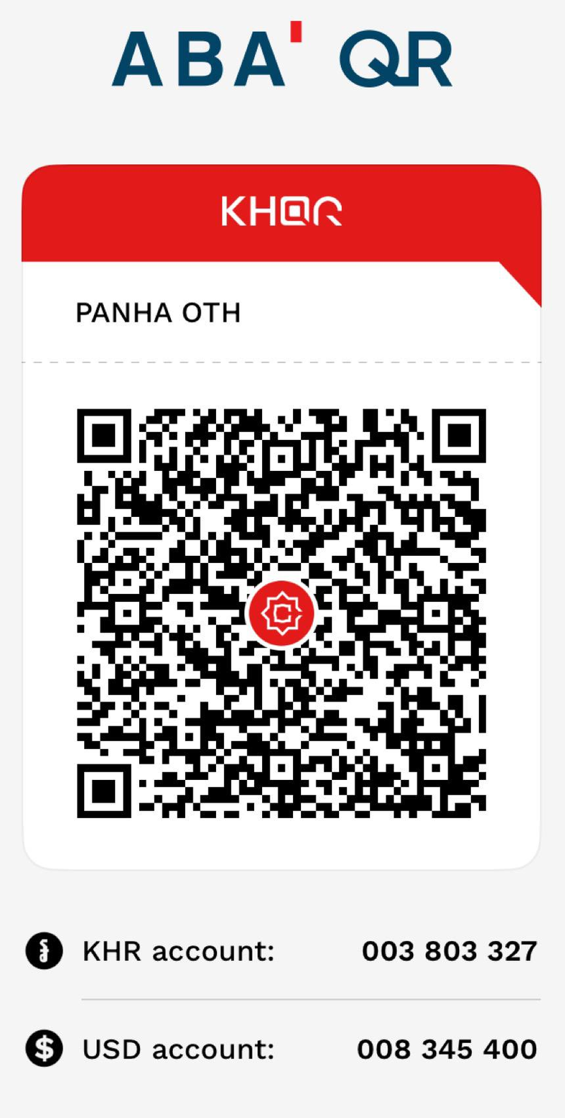 ABA QR · PANHA OTH